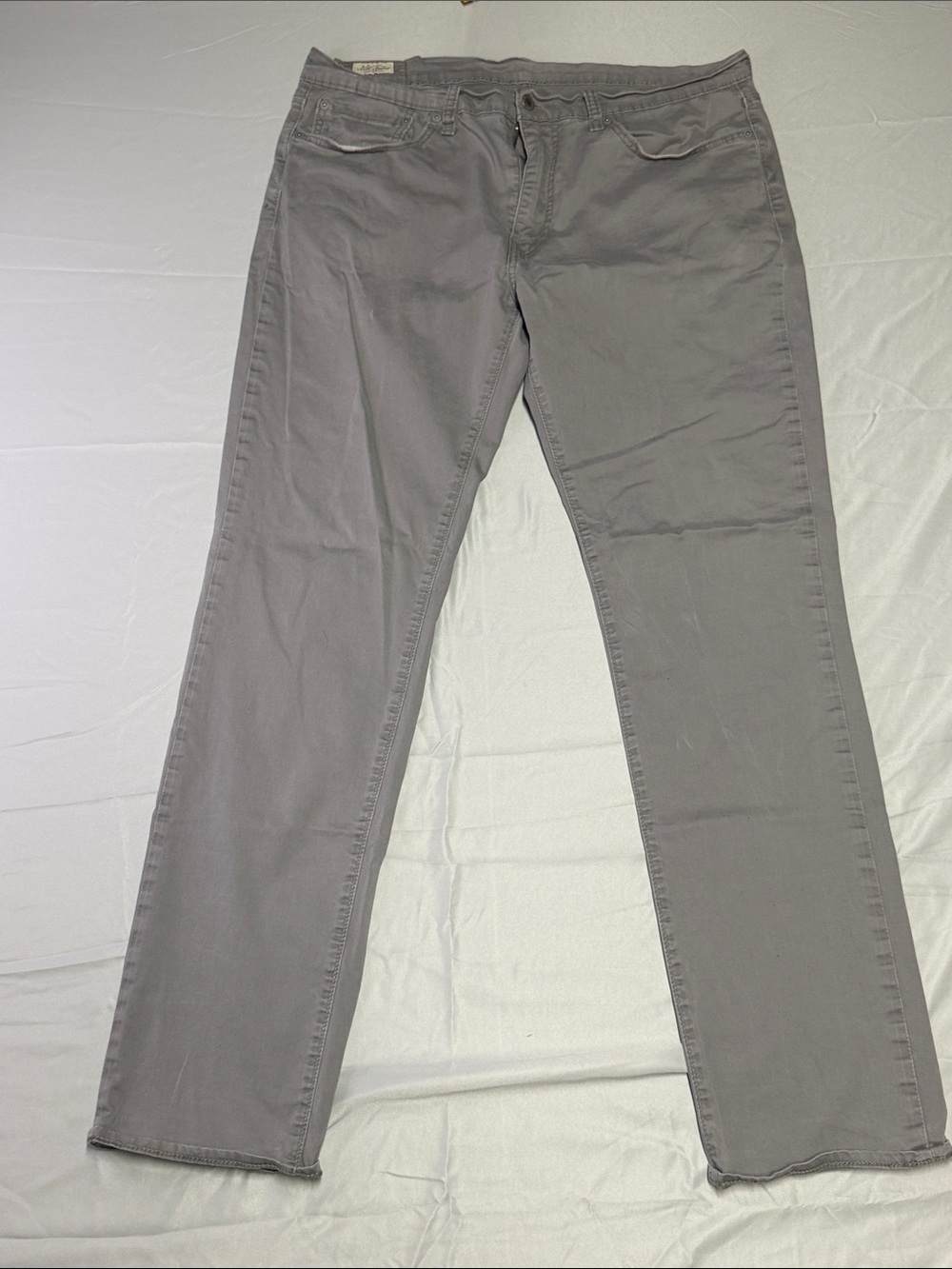 Men's Levi’s 511 Gray Straight-Leg Pants